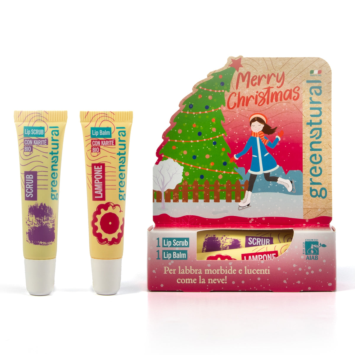 Greenatural Xmas Tree Dolci Labbra Lipbalm