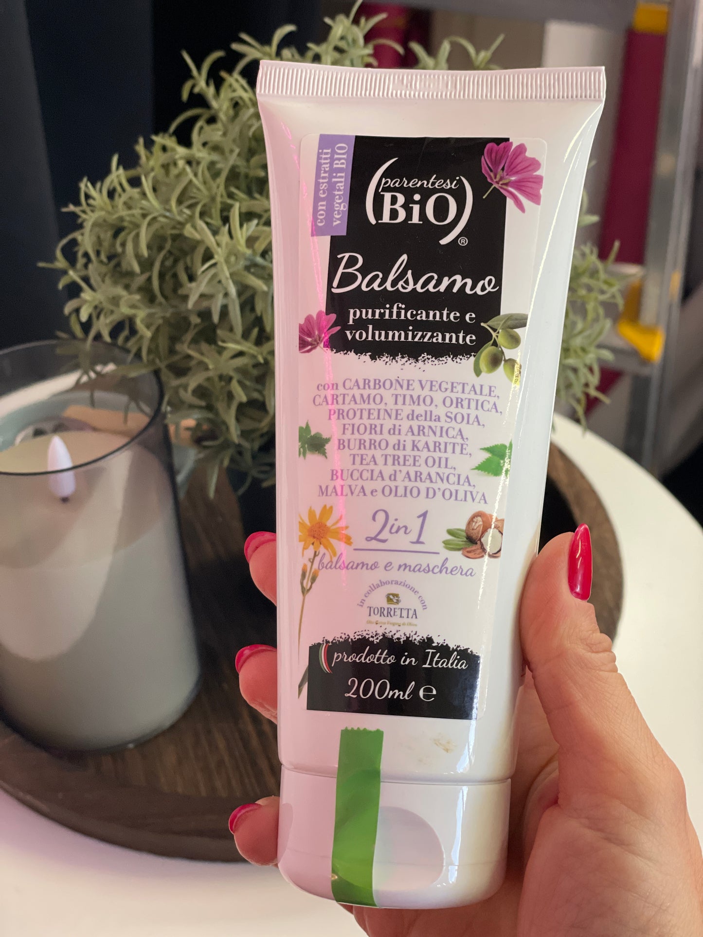 Parentesi Bio Balsamo Purificante Nero 2in1