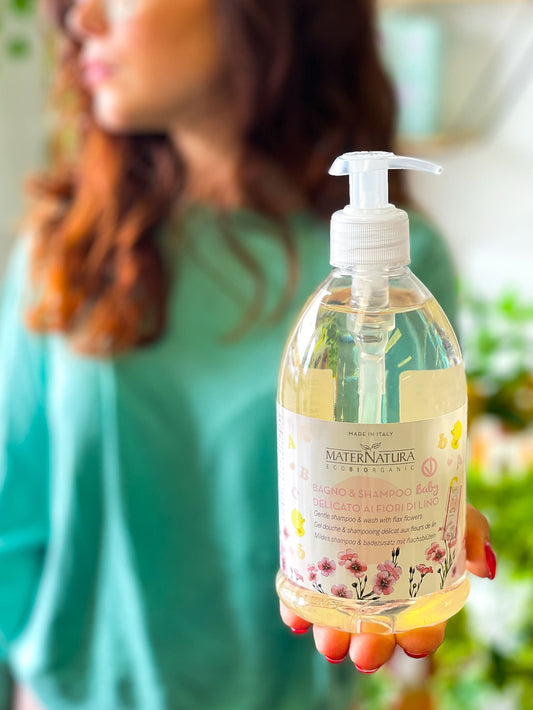 Maternatura | Bagno & shampoo baby Fiori di Lino