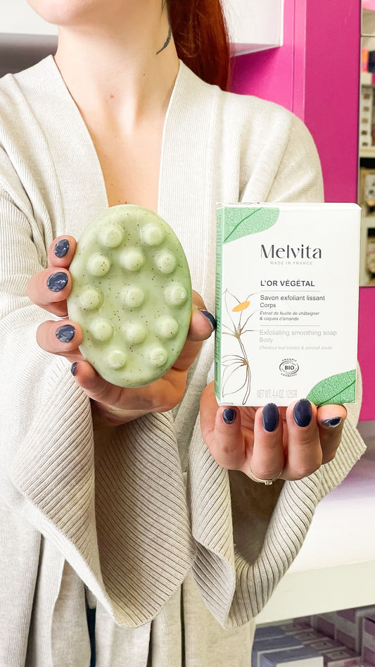 Melvita L'Or Vegetal Sapone Esfoliante