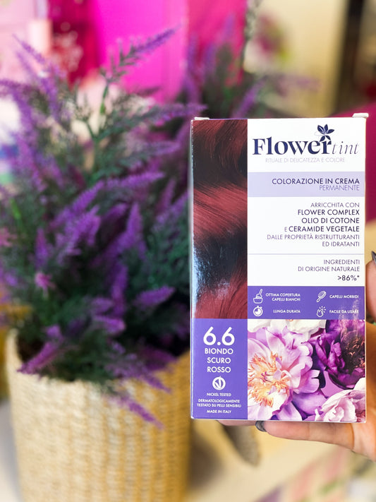 Flower tint Colorazione permanente 6.6 biondo scuro rosso